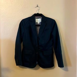 Banana Republic Black Stretch Petite Blazer 2P